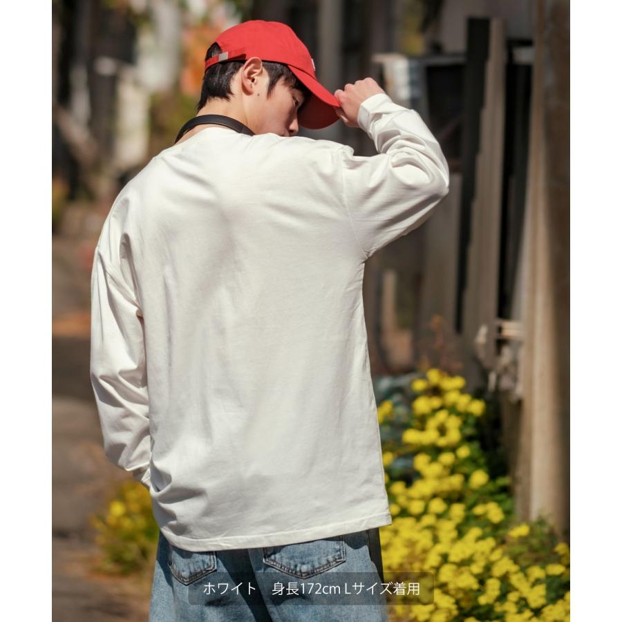 長袖Tシャツ メンズ SIDEWAY STANCE サイドウェイスタンス オリジナル ワンポイント 刺しゅう ロンT カットソー 通行止め バスターズ スケーター | improves | 07