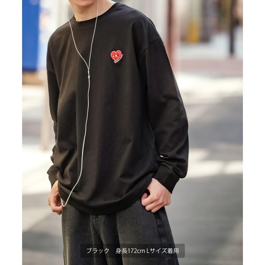 長袖Tシャツ メンズ SIDEWAY STANCE サイドウェイスタンス オリジナル ワンポイント 刺しゅう ロンT カットソー 通行止め バスターズ スケーター | improves | 11