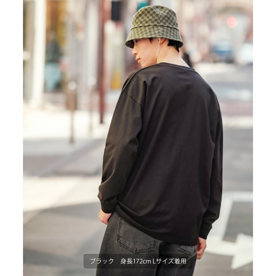 長袖Tシャツ メンズ SIDEWAY STANCE サイドウェイスタンス オリジナル ワンポイント 刺しゅう ロンT カットソー 通行止め バスターズ スケーター | improves | 12