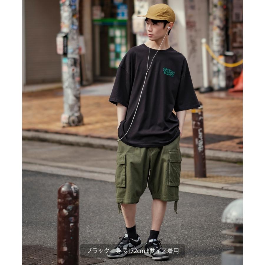 半袖Tシャツ メンズ SIDEWAY STANCE サイドウェイスタンス オリジナルプリント グラフィック いないいないばあ マスコット タギングロゴ オーバーサイズ 大きめ | improves | 13