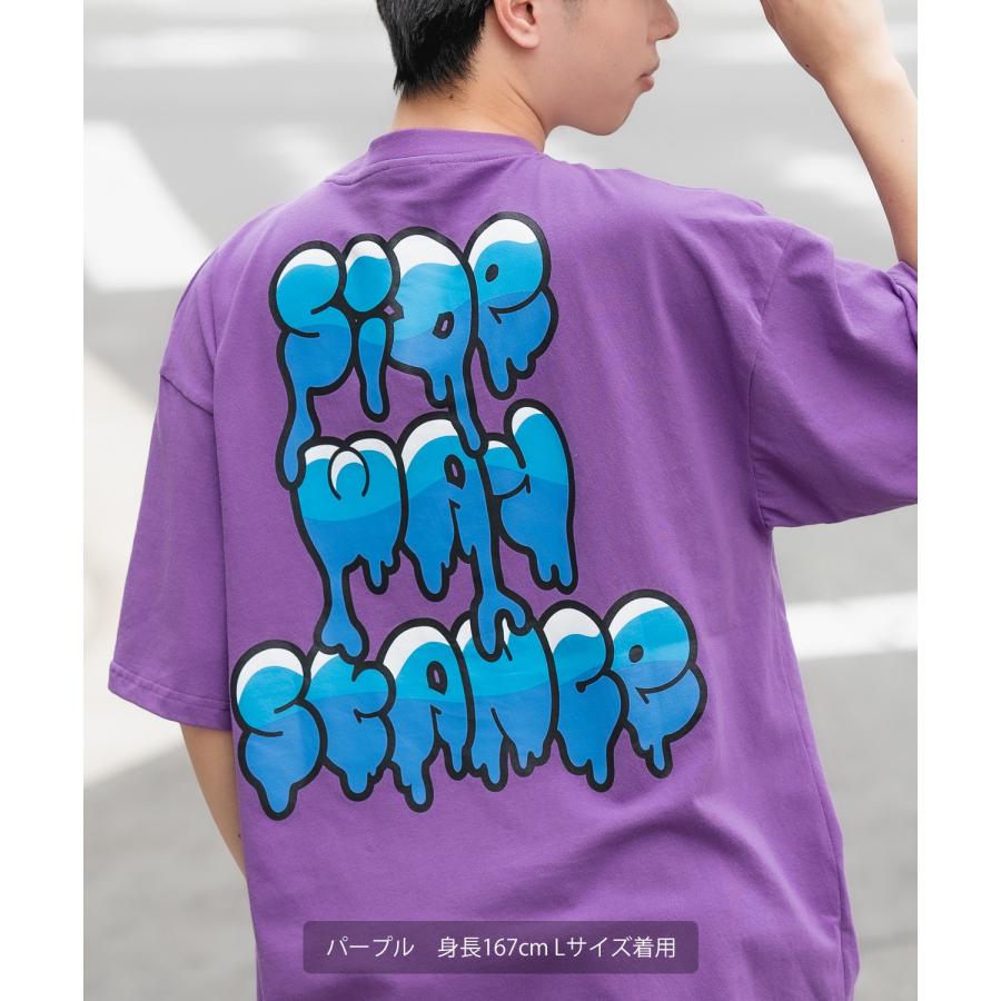 半袖Tシャツ メンズ SIDEWAY STANCE サイドウェイスタンス オリジナルプリント グラフィック ドリップロゴ タギングロゴ オーバーサイズ 大きめ | improves | 13