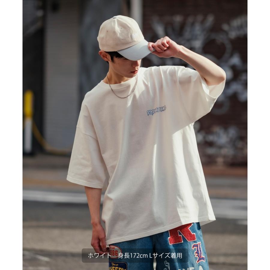 半袖Tシャツ メンズ SIDEWAY STANCE サイドウェイスタンス オリジナルプリント グラフィック ドリップロゴ タギングロゴ オーバーサイズ 大きめ | improves | 04