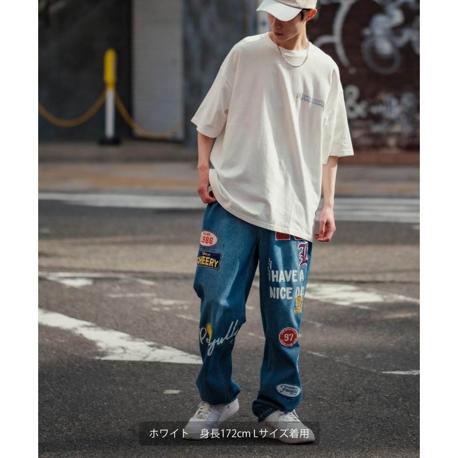 半袖Tシャツ メンズ SIDEWAY STANCE サイドウェイスタンス オリジナルプリント グラフィック ドリップロゴ タギングロゴ オーバーサイズ 大きめ | improves | 06