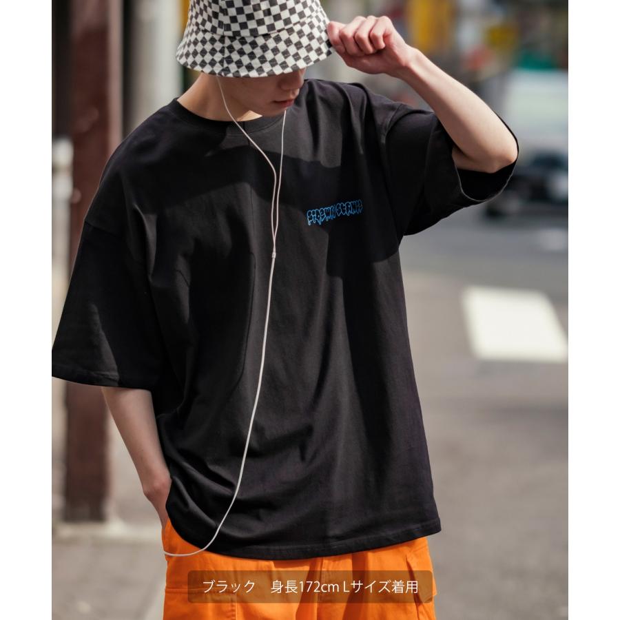 半袖Tシャツ メンズ SIDEWAY STANCE サイドウェイスタンス オリジナルプリント グラフィック ドリップロゴ タギングロゴ オーバーサイズ 大きめ | improves | 08