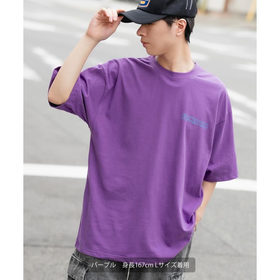 半袖Tシャツ メンズ SIDEWAY STANCE サイドウェイスタンス オリジナルプリント グラフィック ドリップロゴ タギングロゴ オーバーサイズ 大きめ | improves | 11