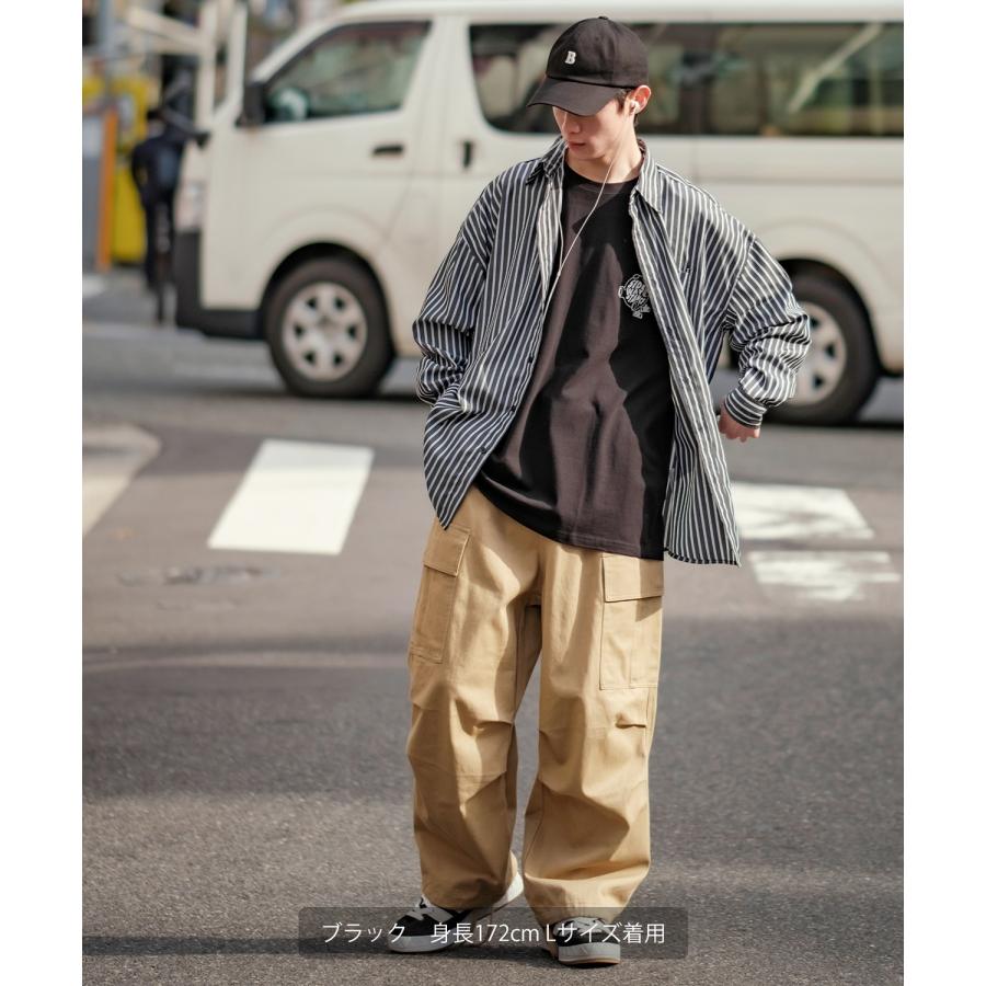 半袖Tシャツ メンズ SIDEWAY STANCE サイドウェイスタンス オリジナルプリント グラフィック スケボー クマ マスコット ロゴ オーバーサイズ 大きめ | improves | 21