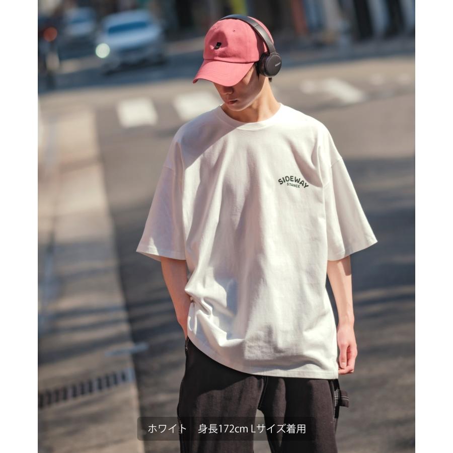 半袖Tシャツ メンズ SIDEWAY STANCE サイドウェイスタンス オリジナルプリント グラフィック 携帯ゲーム マスコット マスコット オーバーサイズ 大きめ | improves | 05