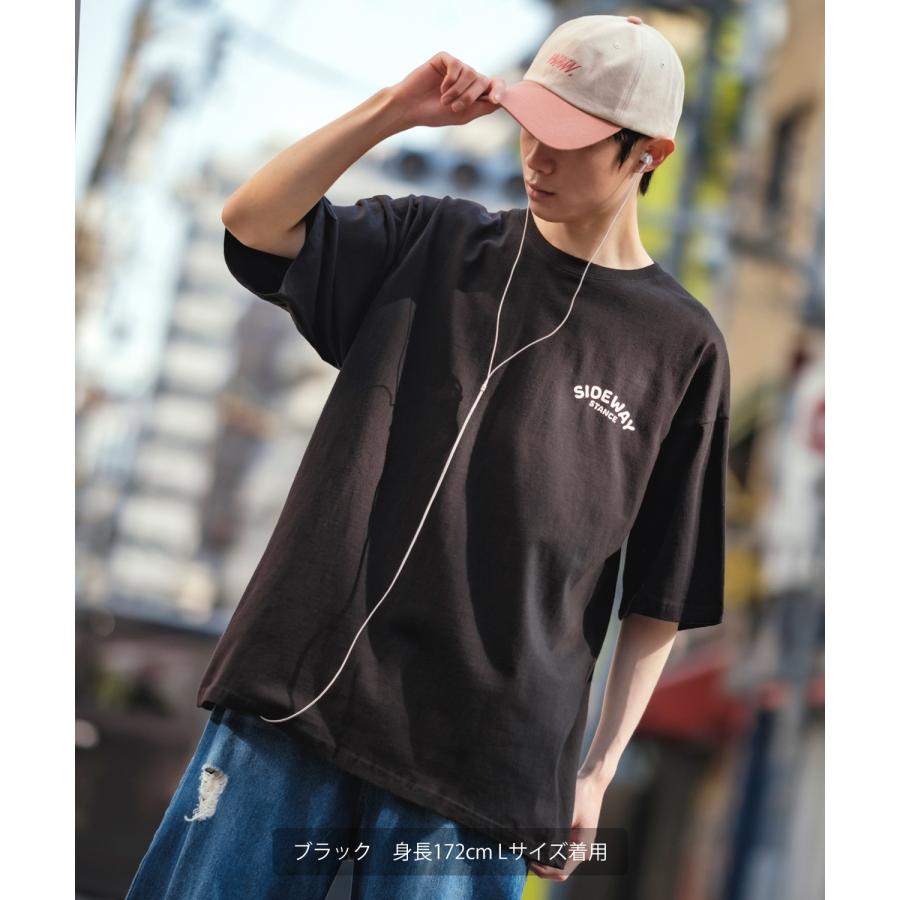 半袖Tシャツ メンズ SIDEWAY STANCE サイドウェイスタンス オリジナルプリント グラフィック 携帯ゲーム マスコット マスコット オーバーサイズ 大きめ | improves | 10