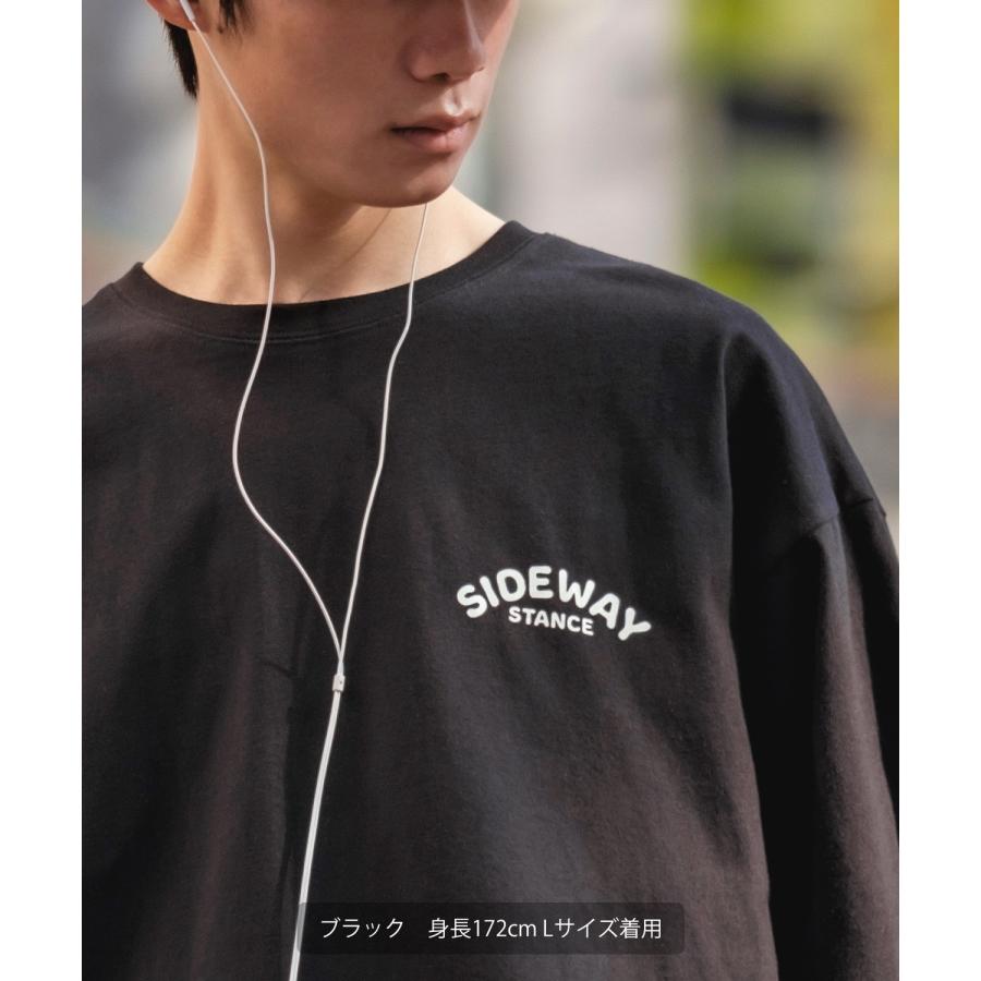 半袖Tシャツ メンズ SIDEWAY STANCE サイドウェイスタンス オリジナルプリント グラフィック 携帯ゲーム マスコット マスコット オーバーサイズ 大きめ | improves | 11