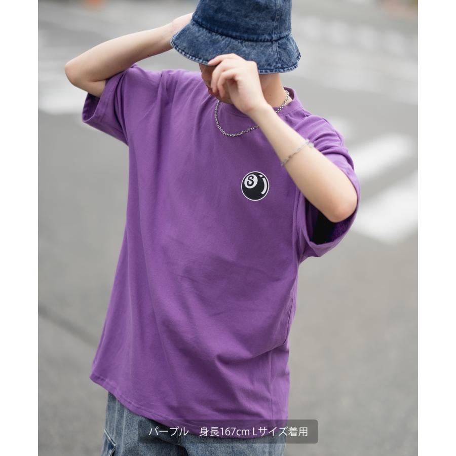 半袖Tシャツ メンズ SIDEWAY STANCE サイドウェイスタンス オリジナルプリント グラフィック ビリヤード ボール マスコット オーバーサイズ 大きめ | improves | 17