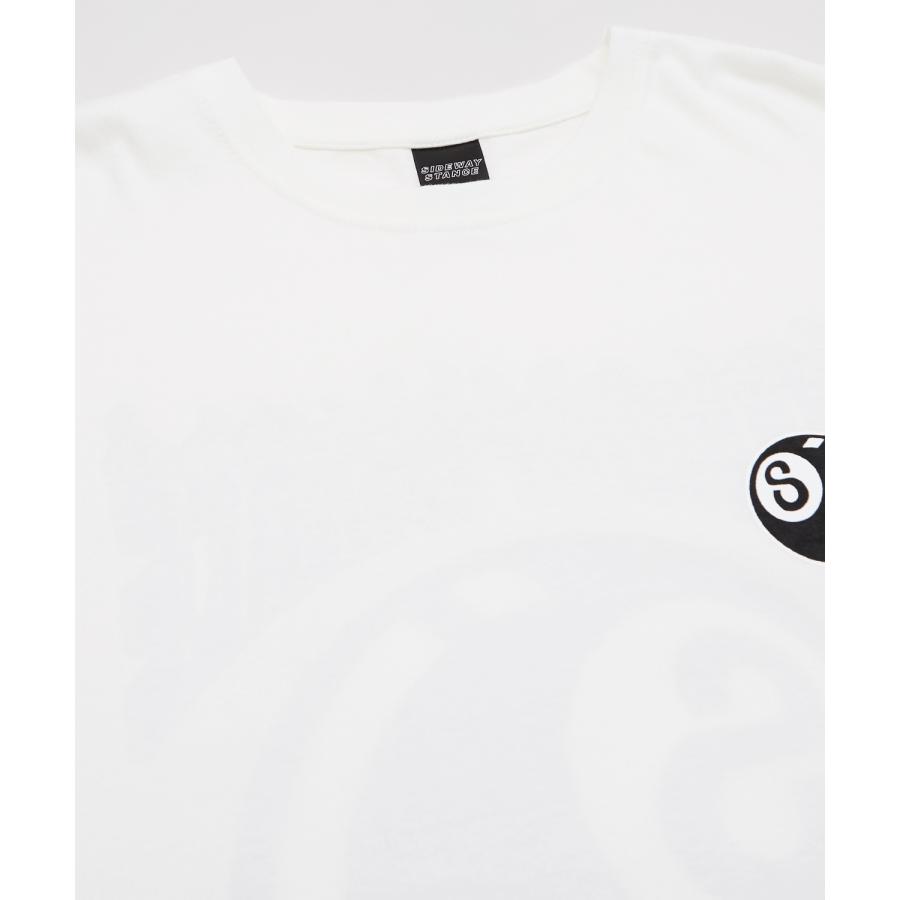 半袖Tシャツ メンズ SIDEWAY STANCE サイドウェイスタンス オリジナルプリント グラフィック ビリヤード ボール マスコット オーバーサイズ 大きめ | improves | 20