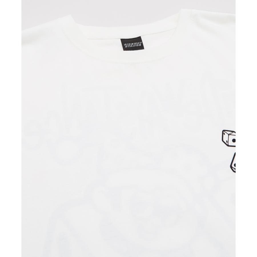 半袖Tシャツ メンズ SIDEWAY STANCE サイドウェイスタンス オリジナルプリント ダイス サイコロ タギング マスコット オーバーサイズ 大きめ | improves | 19