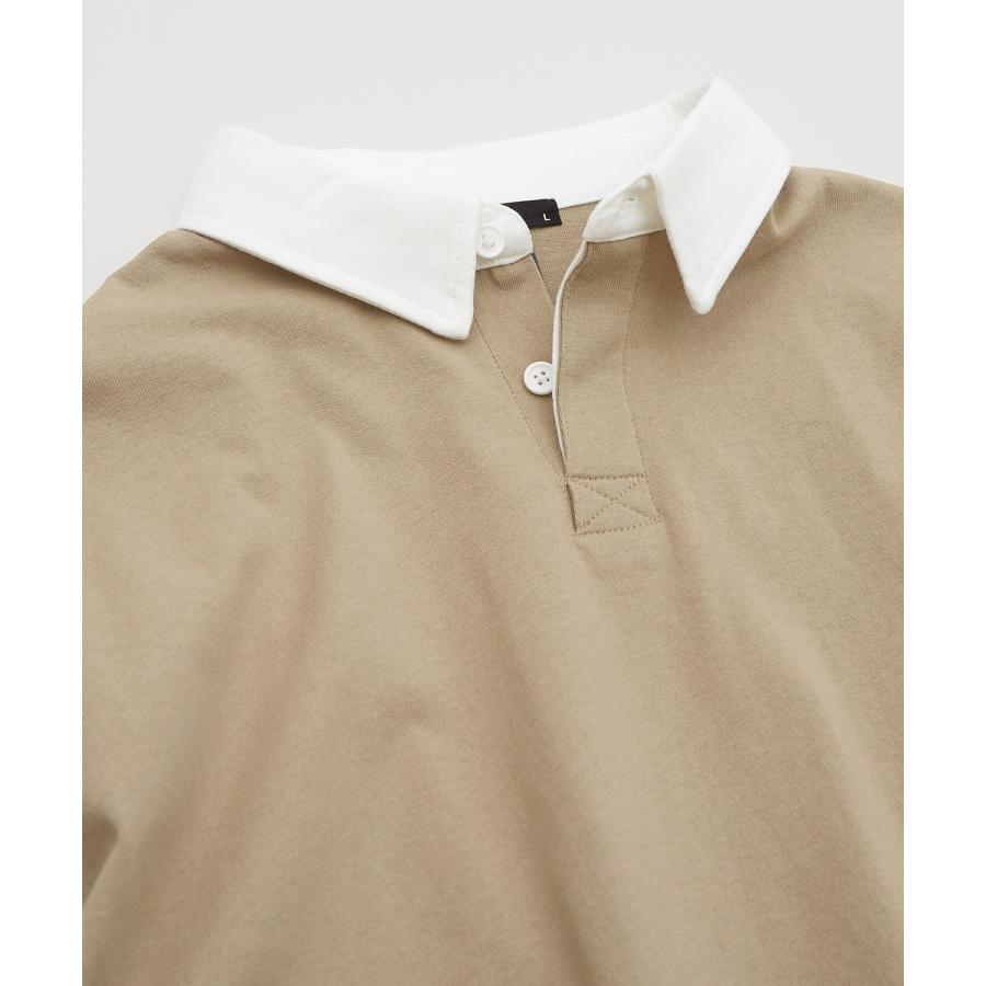 ポロシャツ メンズ SIDEWAY STANCE サイドウェイスタンス USコットン アメリカ綿 半袖 ワンポイント 刺しゅう ハート ビッグサイズ オーバーサイズ 古着MIX | improves | 19