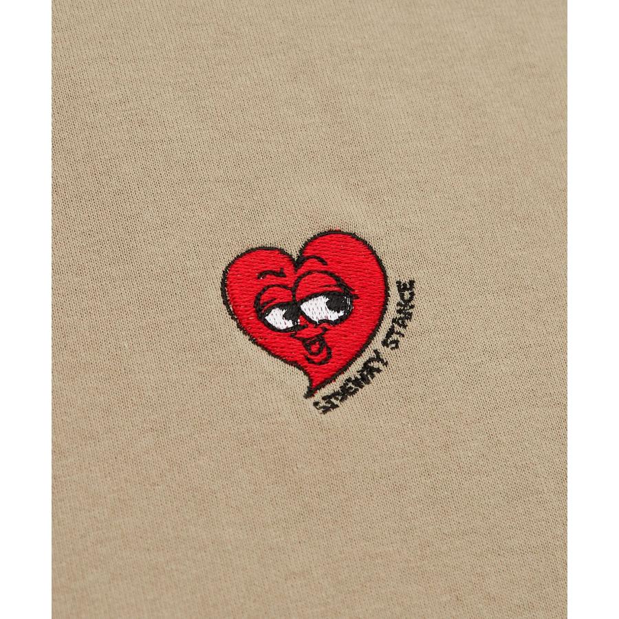 ポロシャツ メンズ SIDEWAY STANCE サイドウェイスタンス USコットン アメリカ綿 半袖 ワンポイント 刺しゅう ハート ビッグサイズ オーバーサイズ 古着MIX | improves | 20