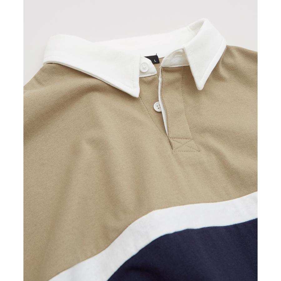 ポロシャツ メンズ SIDEWAY STANCE サイドウェイスタンス USコットン アメリカ綿 半袖 ワンポイント 刺しゅう バスターズ ビッグサイズ オーバーサイズ 古着MIX | improves | 18