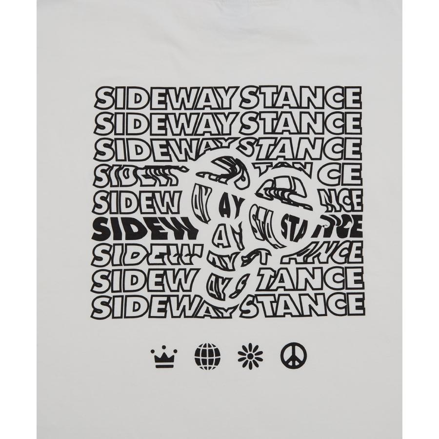 半袖Tシャツ メンズ SIDEWAY STANCE サイドウェイスタンス オリジナルプリント typo タイポ モノグラム オーバーサイズ 大きめ | improves | 19