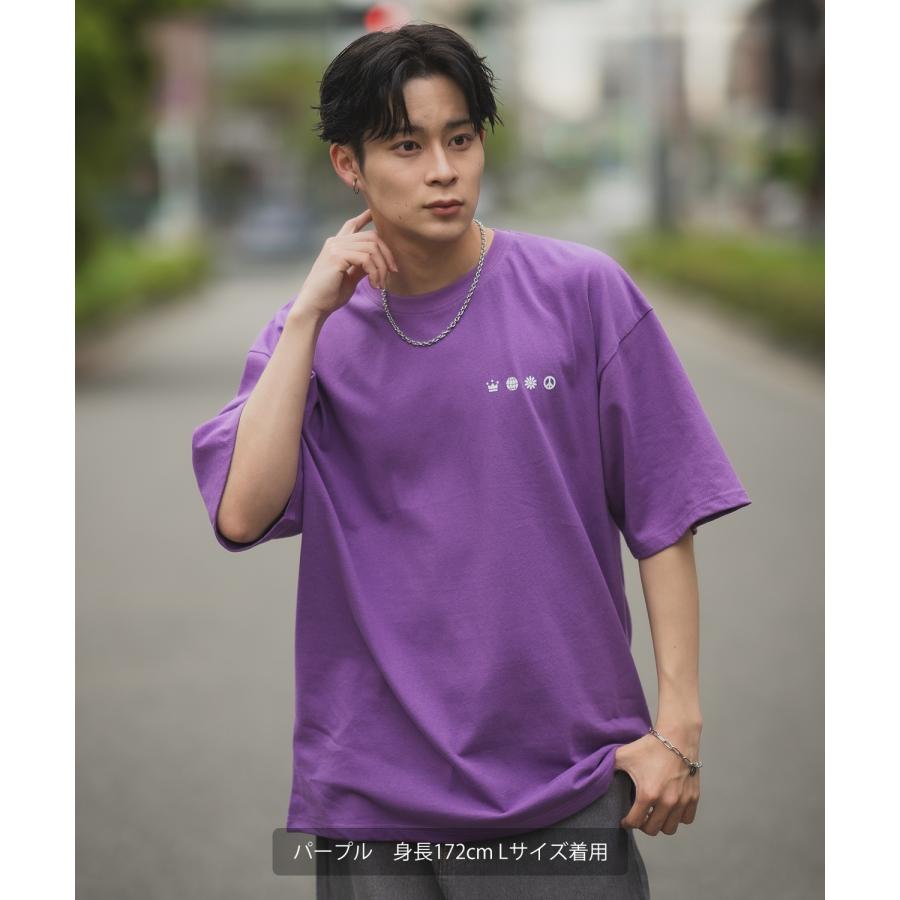 半袖Tシャツ メンズ SIDEWAY STANCE サイドウェイスタンス オリジナルプリント typo タイポ モノグラム オーバーサイズ 大きめ | improves | 05