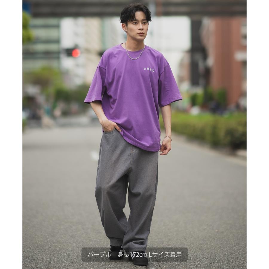 半袖Tシャツ メンズ SIDEWAY STANCE サイドウェイスタンス オリジナルプリント typo タイポ モノグラム オーバーサイズ 大きめ | improves | 07