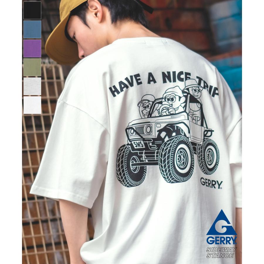 GERRY（ジェリー） 半袖Tシャツ メンズ GERRY×SIDEWAY STANCE サイド