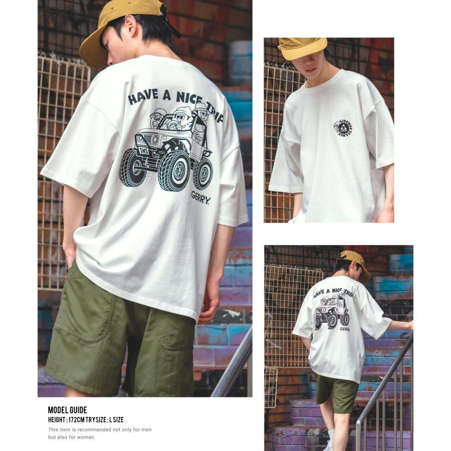 GERRY 半袖Tシャツ メンズ GERRY×SIDEWAY STANCE ジェリー GERRY 半袖Tシャツ メンズ GERRY×SIDEWAY STANCE ジェリー