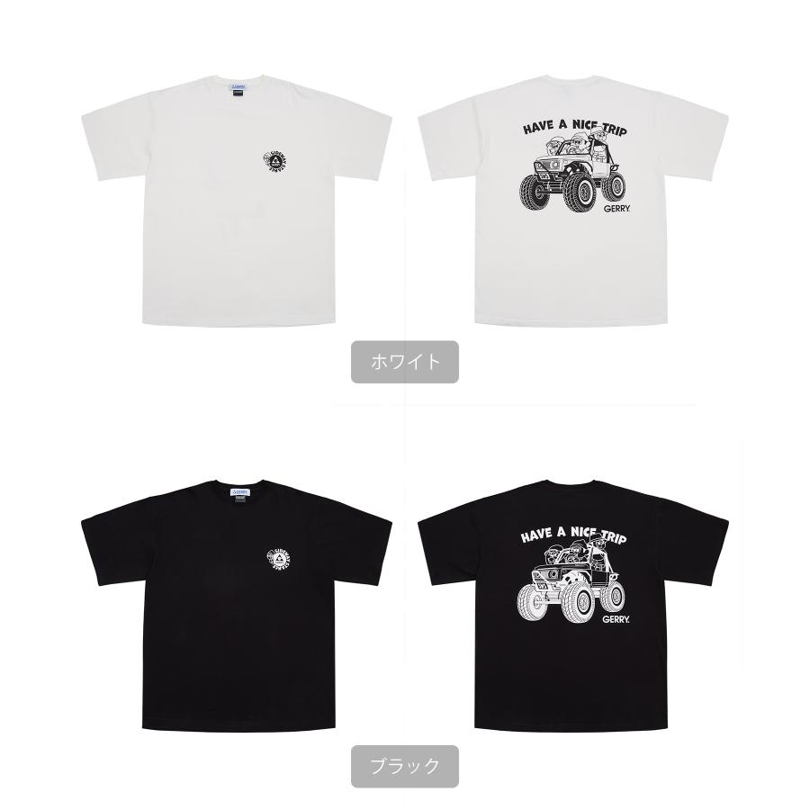半袖Tシャツ メンズ GERRY×SIDEWAY STANCE ジェリー サイドウェイスタンス 別注コラボ プリント カットソー バギー アウトドア ストリート スケーター | GERRY | 23