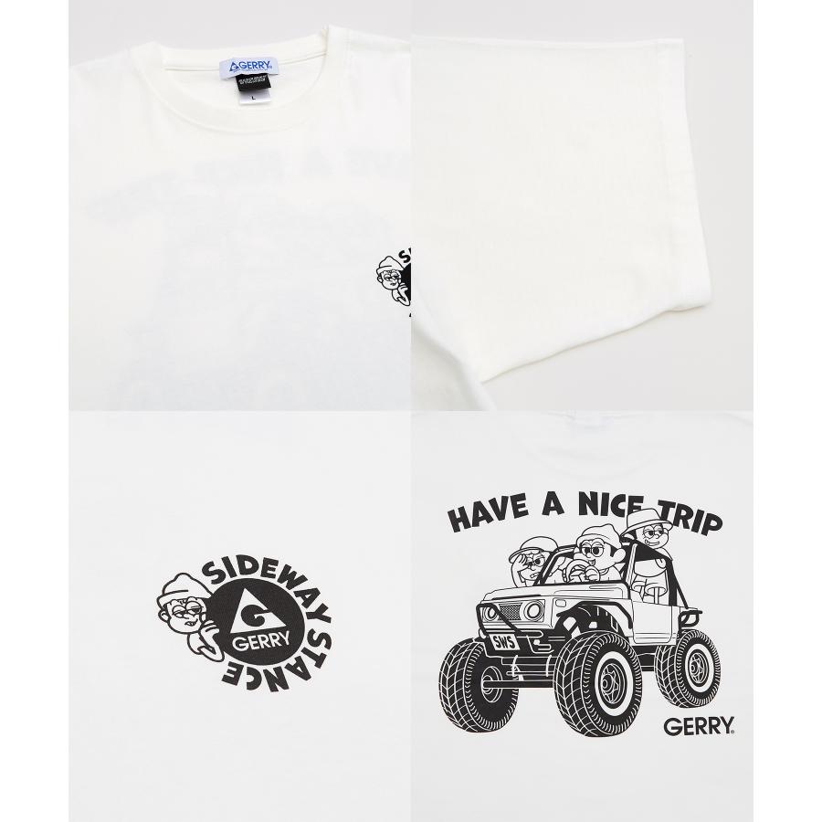 半袖Tシャツ メンズ GERRY×SIDEWAY STANCE ジェリー サイドウェイスタンス 別注コラボ プリント カットソー バギー アウトドア ストリート スケーター | GERRY | 25