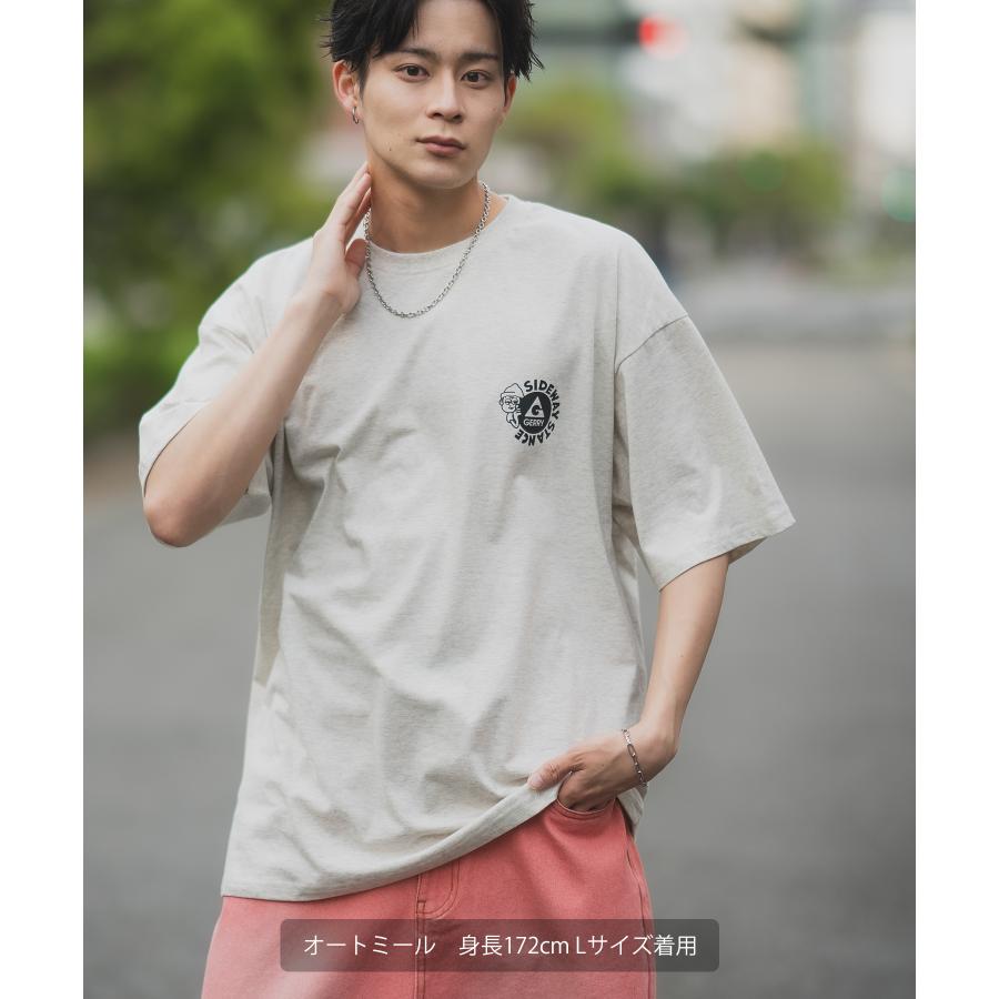 半袖Tシャツ メンズ GERRY×SIDEWAY STANCE ジェリー サイドウェイスタンス 別注コラボ プリント カットソー バギー アウトドア ストリート スケーター | GERRY | 07