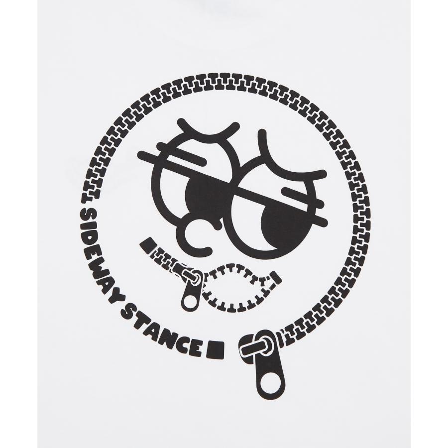 半袖Tシャツ メンズ SIDEWAY STANCE サイドウェイスタンス オリジナルプリント グラフィック ファスナー マスコット オーバーサイズ 大きめ | improves | 15