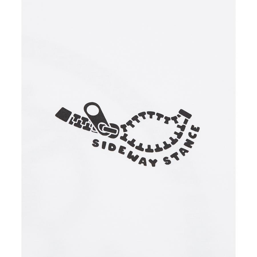 半袖Tシャツ メンズ SIDEWAY STANCE サイドウェイスタンス オリジナルプリント グラフィック ファスナー マスコット オーバーサイズ 大きめ | improves | 16
