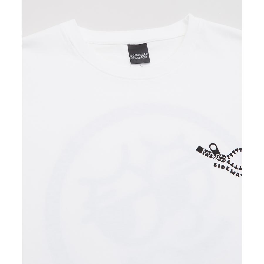 半袖Tシャツ メンズ SIDEWAY STANCE サイドウェイスタンス オリジナルプリント グラフィック ファスナー マスコット オーバーサイズ 大きめ | improves | 17