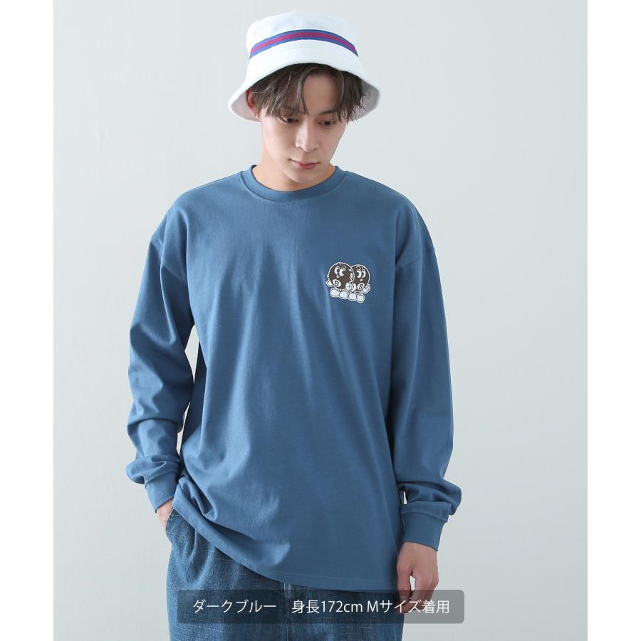 長袖Tシャツ メンズ SIDEWAY STANCE サイドウェイスタンス オリジナルプリント グラフィック ロンT SWS's エイトボール オーバーサイズ スケーター ストリート | improves | 06