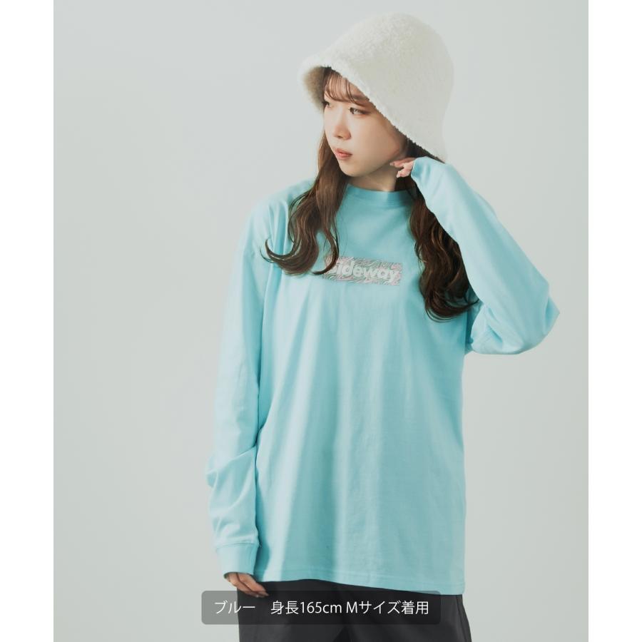 長袖Tシャツ メンズ SIDEWAY STANCE サイドウェイスタンス オリジナルプリント グラフィック ロンT ボックスロゴ ロック オーバーサイズ 大きめ アメカジ | improves | 16