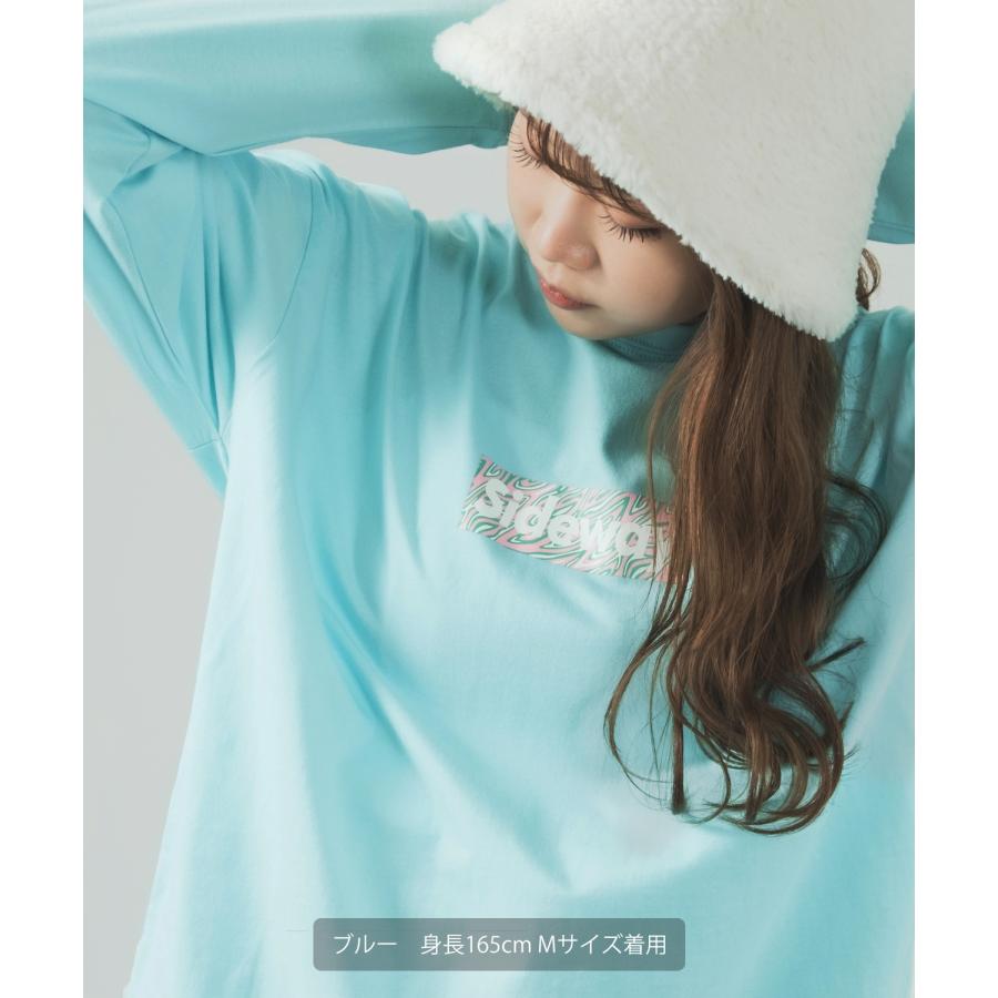 長袖Tシャツ メンズ SIDEWAY STANCE サイドウェイスタンス オリジナルプリント グラフィック ロンT ボックスロゴ ロック オーバーサイズ 大きめ アメカジ | improves | 17