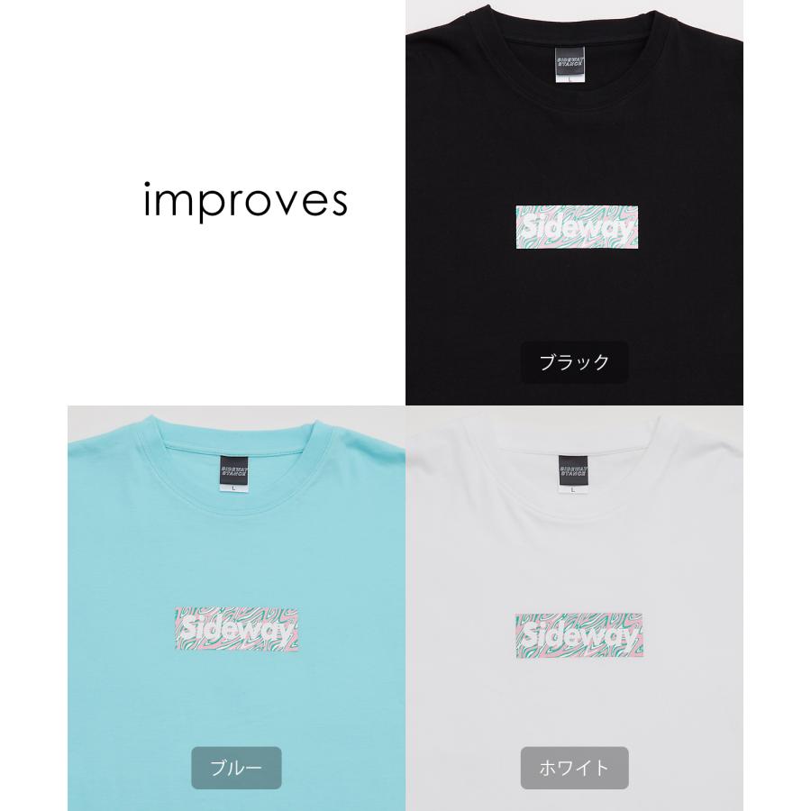 長袖Tシャツ メンズ SIDEWAY STANCE サイドウェイスタンス オリジナルプリント グラフィック ロンT ボックスロゴ ロック オーバーサイズ 大きめ アメカジ | improves | 20