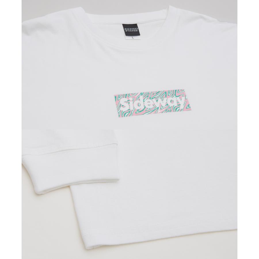 長袖Tシャツ メンズ SIDEWAY STANCE サイドウェイスタンス オリジナルプリント グラフィック ロンT ボックスロゴ ロック オーバーサイズ 大きめ アメカジ | improves | 22