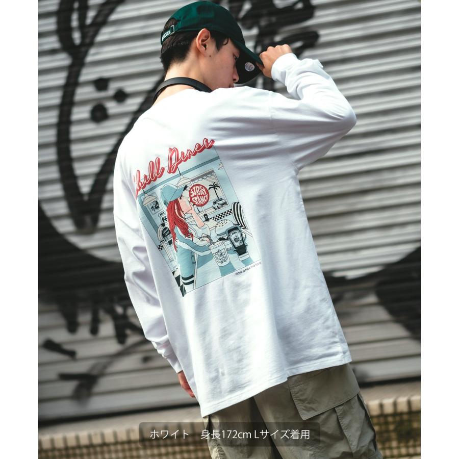 improves（インプローブス） 長袖Tシャツ メンズ SIDEWAY STANCE