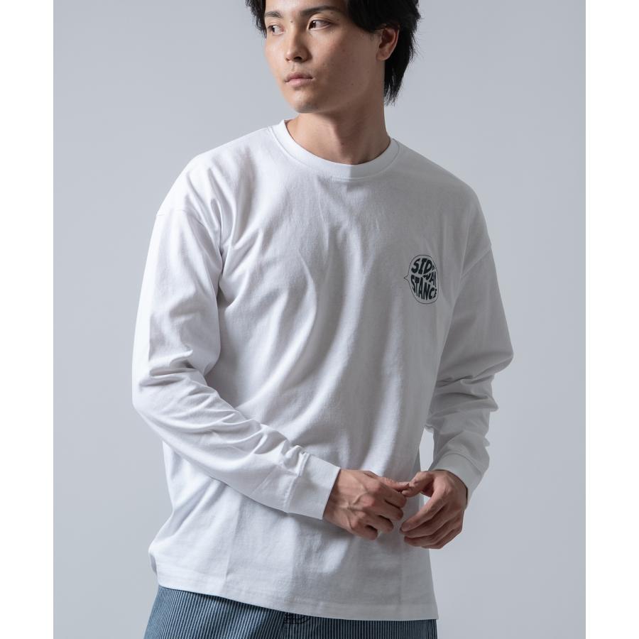 長袖Tシャツ メンズ SIDEWAY STANCE サイドウェイスタンス オリジナルプリント グラフィック ロンT シティポップ チルアウト オーバーサイズ 大きめ アメカジ | improves | 09