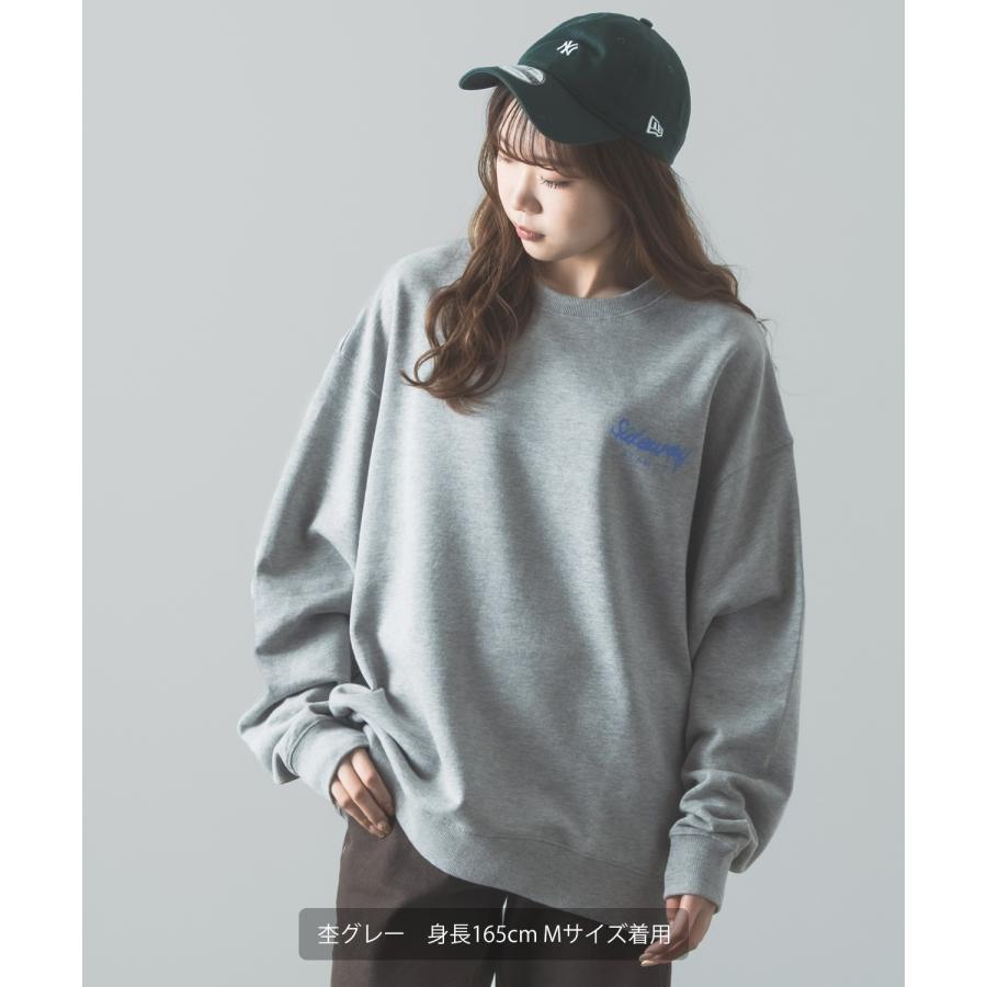 トレーナー メンズ SIDEWAY STANCE サイドウェイスタンス オリジナルプリント グラフィック スウェット スープ缶 オーバーサイズ アメカジ カジュアル | improves | 05