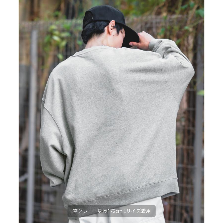 トレーナー メンズ SIDEWAY STANCE サイドウェイスタンス オリジナルプリント グラフィック スウェット モノグラムベア オーバーサイズ アメカジ カジュアル | improves | 18