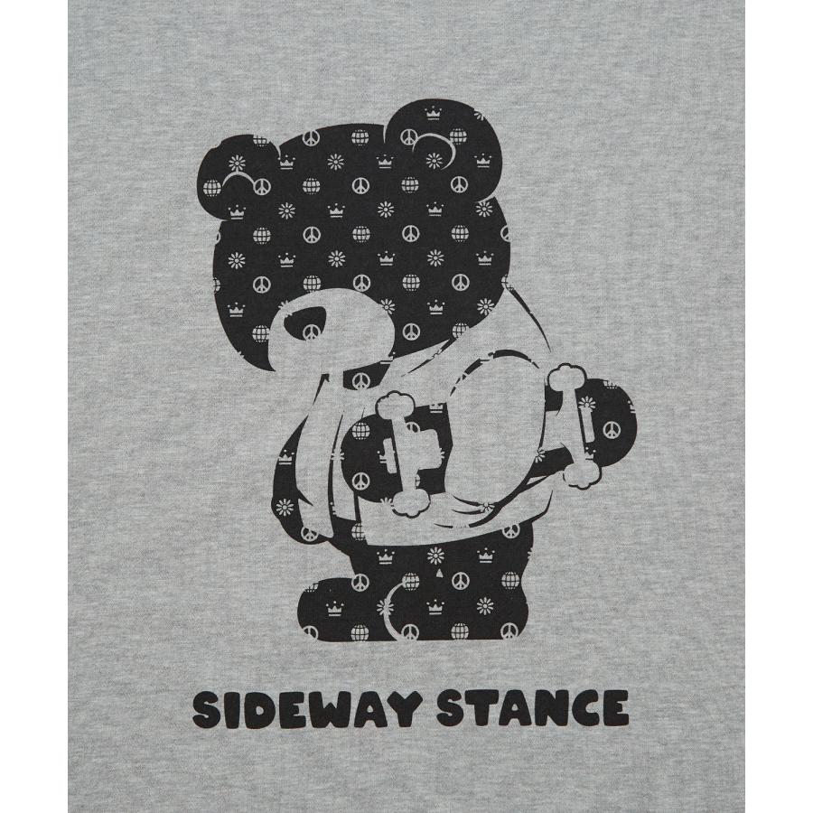 トレーナー メンズ SIDEWAY STANCE サイドウェイスタンス オリジナルプリント グラフィック スウェット モノグラムベア オーバーサイズ アメカジ カジュアル | improves | 22