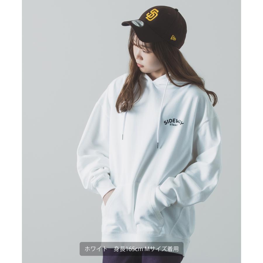パーカー メンズ SIDEWAY STANCE サイドウェイスタンス オリジナルプリント グラフィック スウェット ガチャ オーバーサイズ アメカジ カジュアル | improves | 05