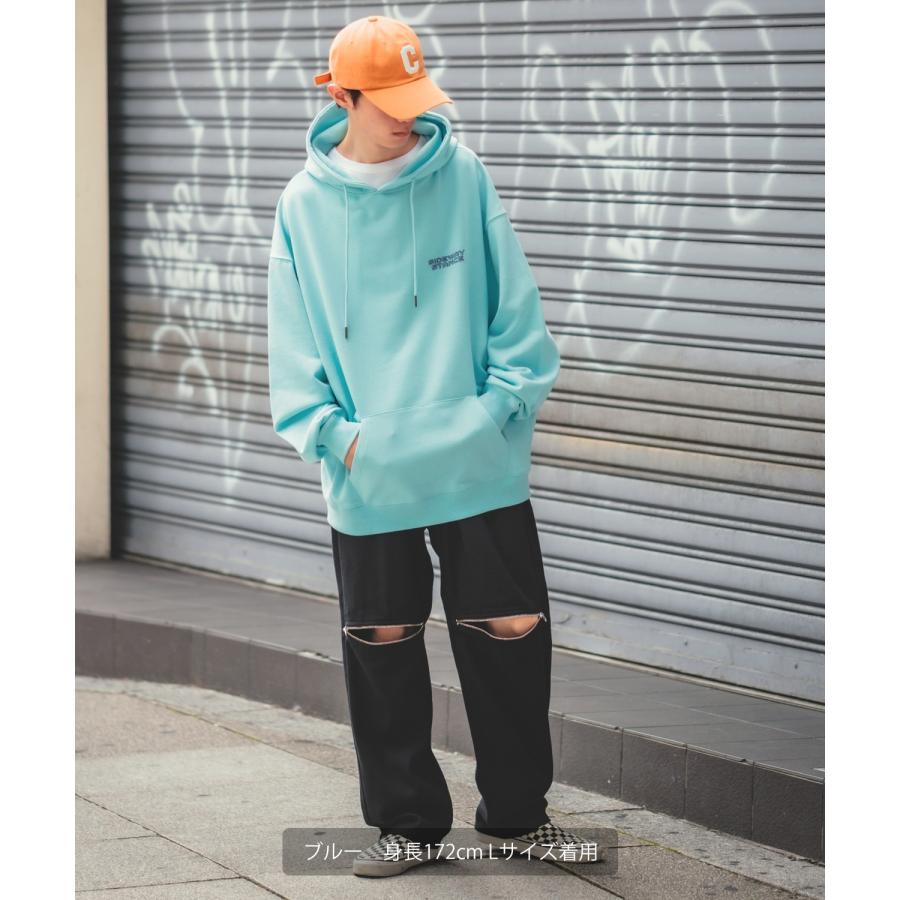 パーカー メンズ SIDEWAY STANCE サイドウェイスタンス オリジナルプリント グラフィック スウェット キャンディトイ オーバーサイズ アメカジ カジュアル | improves | 15