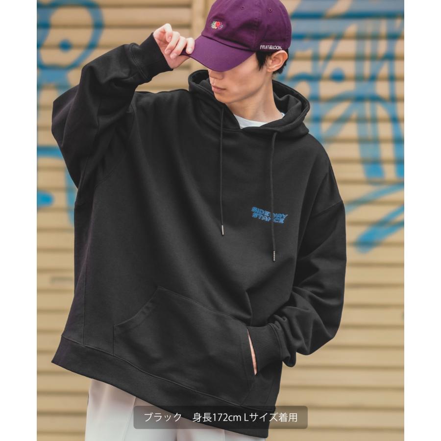 パーカー メンズ SIDEWAY STANCE サイドウェイスタンス オリジナルプリント グラフィック スウェット キャンディトイ オーバーサイズ アメカジ カジュアル | improves | 09