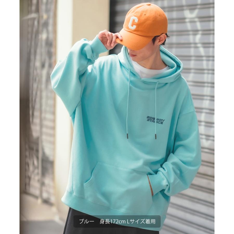 パーカー メンズ SIDEWAY STANCE サイドウェイスタンス オリジナルプリント グラフィック スウェット キャンディトイ オーバーサイズ アメカジ カジュアル | improves | 12