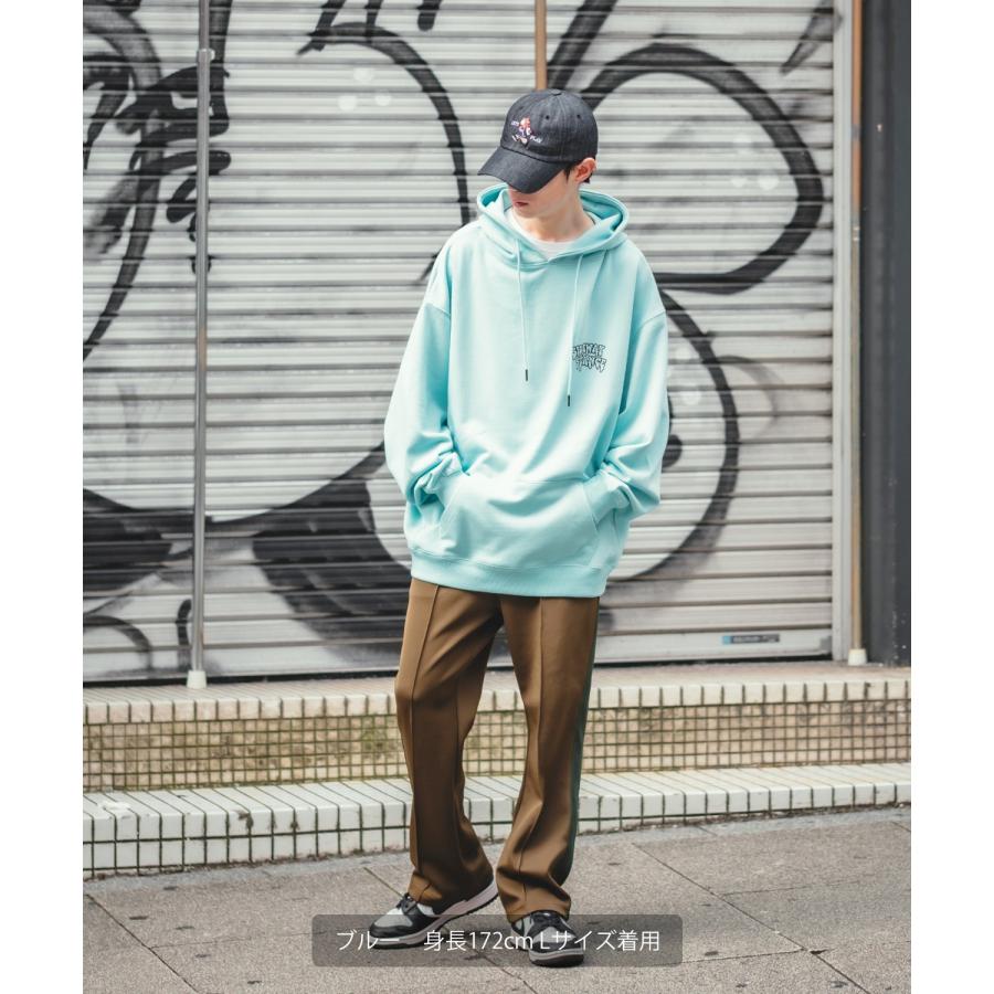 パーカー メンズ SIDEWAY STANCE サイドウェイスタンス オリジナルプリント グラフィック スウェット バスターズ オーバーサイズ アメカジ カジュアル | improves | 15