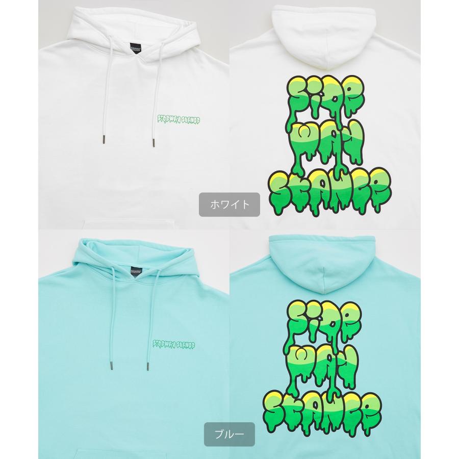 パーカー メンズ SIDEWAY STANCE サイドウェイスタンス オリジナルプリント グラフィック スウェット ドリップロゴ オーバーサイズ アメカジ カジュアル | improves | 20