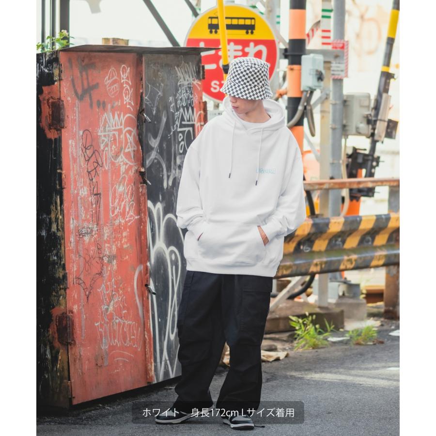 パーカー メンズ SIDEWAY STANCE サイドウェイスタンス オリジナルプリント グラフィック スウェット 陰陽アイスクリーム オーバーサイズ アメカジ カジュアル | improves | 15