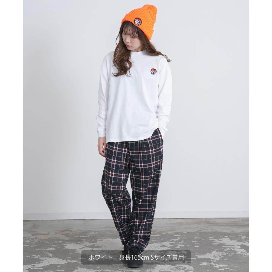 長袖Tシャツ メンズ SIDEWAY STANCE サイドウェイスタンス オリジナル ワンポイント 刺しゅう ロンT カットソー ファイヤー ダイス スケーター | improves | 12