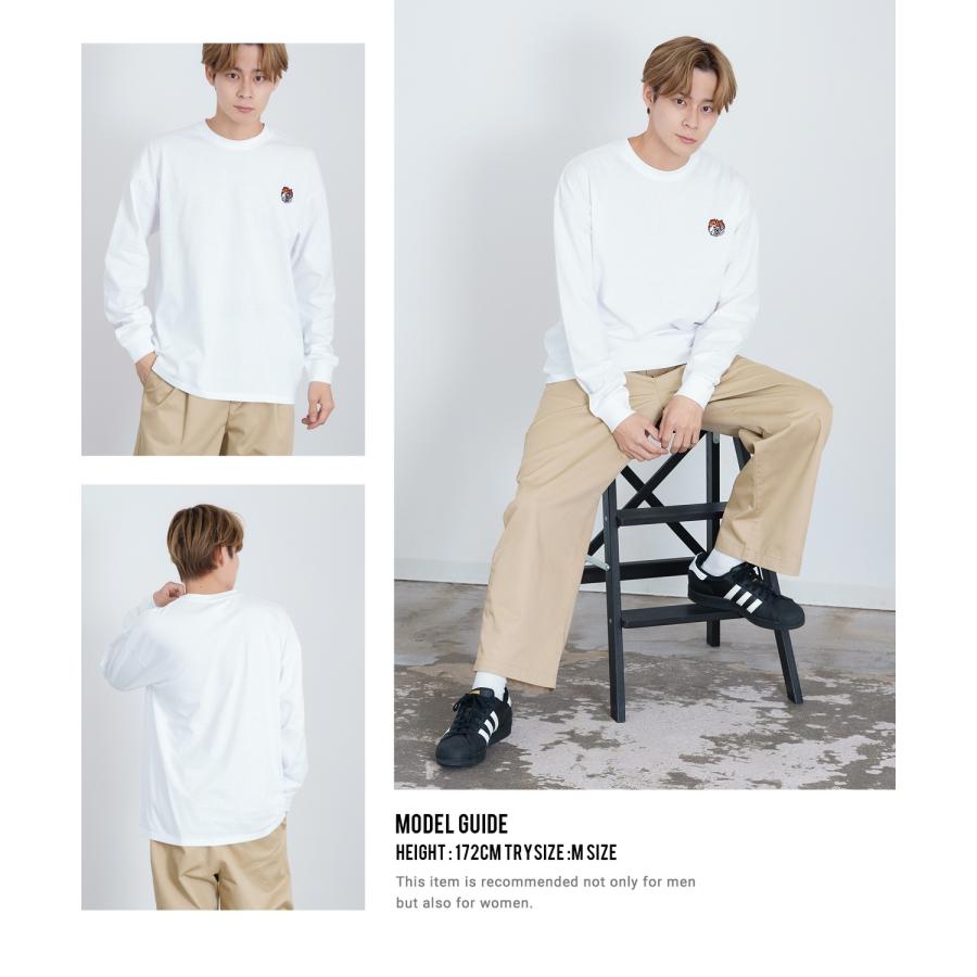 長袖Tシャツ メンズ SIDEWAY STANCE サイドウェイスタンス オリジナル ワンポイント 刺しゅう ロンT カットソー ファイヤー ダイス スケーター | improves | 13