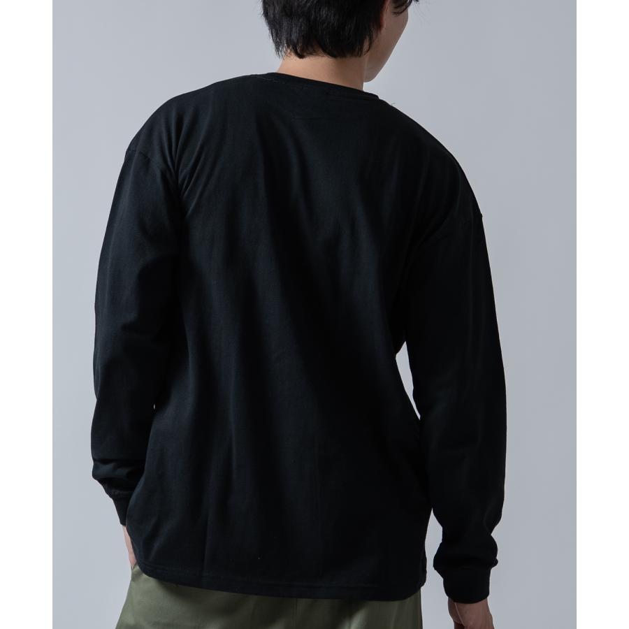 長袖Tシャツ メンズ SIDEWAY STANCE サイドウェイスタンス オリジナル ワンポイント 刺しゅう ロンT カットソー ヘンプリーフ スケーター | improves | 15